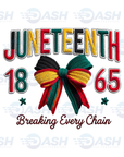 22x48 Inches Juneteenth Gang sheet