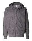 Hanes Unisex Ultimate Cotton® Full-Zip Hooded Sweatshirt F280