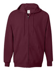 Hanes Unisex Ultimate Cotton® Full-Zip Hooded Sweatshirt F280