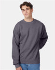 Hanes Unisex Ultimate Cotton® Crewneck Sweatshirt F260