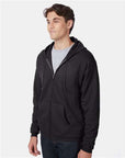 Hanes Unisex EcoSmart® Full-Zip Hooded Sweatshirt P180