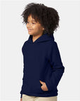 Hanes Youth EcoSmart® Hooded Sweatshirt P473