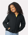Gildan Youth Heavy Blend™ Full-Zip Hooded Sweatshirt 18600B