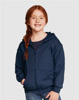 Gildan Youth Heavy Blend™ Full-Zip Hooded Sweatshirt 18600B