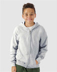 Gildan Youth Heavy Blend™ Full-Zip Hooded Sweatshirt 18600B