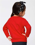 Rabbit Skins Toddler Fleece Crewneck Sweatshirt 3317