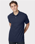 Hanes Men's EcoSmart® Jersey Polo 054X