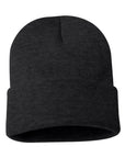 Sportsman 12" Solid Cuffed Beanie SP12