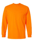 Gildan Unisex Ultra Cotton® Long Sleeve Pocket T-Shirt 2410