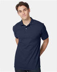 Hanes Men's EcoSmart® Jersey Polo 054X