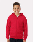 Gildan Youth Heavy Blend™ Full-Zip Hooded Sweatshirt 18600B