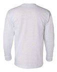 Bayside Unisex USA-Made Long Sleeve Pocket T-Shirt 8100