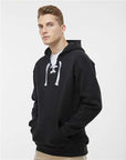 J. America Men's Sport Lace Hooded Sweatshirt 8830