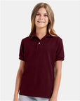 Hanes Youth EcoSmart® Jersey Polo 054Y