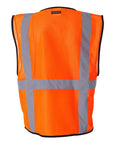 Kishigo Unisex Economy Mesh 6-Pocket Vest 1191-1192