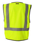Kishigo Unisex Economy Single Pocket Hook-and-Loop Mesh Vest 1193-1194
