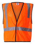 Kishigo Unisex Economy Single Pocket Hook-and-Loop Mesh Vest 1193-1194