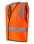 Kishigo Unisex Economy Single Pocket Hook-and-Loop Mesh Vest 1193-1194