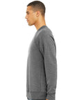 BELLA + CANVAS Unisex Sponge Fleece Raglan Crewneck Sweatshirt 3901