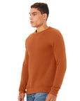 BELLA + CANVAS Unisex Sponge Fleece Raglan Crewneck Sweatshirt 3901