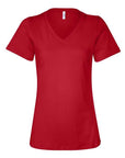 BELLA + CANVAS Women’s Relaxed Jersey V-Neck Tee 6405