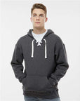 J. America Men's Sport Lace Hooded Sweatshirt 8830