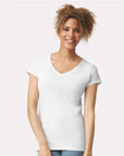 Gildan Women's Softstyle® V-Neck T-Shirt 64V00L