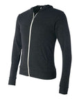 BELLA + CANVAS Unisex Triblend Lightweight Full-Zip Hooded Long Sleeve Tee 3939