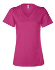 BELLA + CANVAS Women’s Relaxed Jersey V-Neck Tee 6405