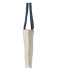 Liberty Bags Natural Tote with Contrast-Color Handles 8868