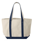 Liberty Bags Windward Large Cotton Canvas Classic Resort Tote 8871