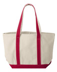Liberty Bags Windward Large Cotton Canvas Classic Resort Tote 8871