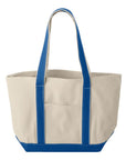 Liberty Bags Windward Large Cotton Canvas Classic Resort Tote 8871
