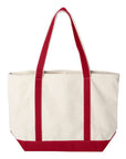 Liberty Bags Carmel Classic XL Cotton Canvas Resort Tote 8872