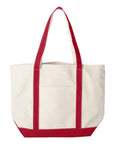 Liberty Bags Carmel Classic XL Cotton Canvas Resort Tote 8872