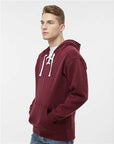 J. America Men's Sport Lace Hooded Sweatshirt 8830