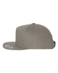 YP Classics Five-Panel Cotton Twill Snapback Cap 6007