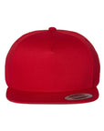 YP Classics Five-Panel Cotton Twill Snapback Cap 6007