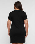 LAT Women's Fine Jersey V-Neck Coverup 3522