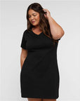 Live & Tell by LAT Women's Fine Jersey V-Neck Coverup 3522