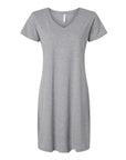 LAT Women's Fine Jersey V-Neck Coverup 3522