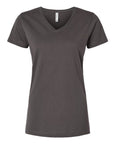 LAT Women's Fine Jersey V-Neck Tee 3507