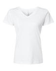 LAT Women's Fine Jersey V-Neck Tee 3507