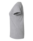 LAT Women's Fine Jersey V-Neck Tee 3507