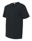 Bayside Unisex USA-Made Midweight Pocket T-Shirt 5070