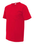 Bayside Unisex USA-Made Midweight Pocket T-Shirt 5070