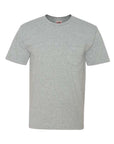 Bayside Unisex USA-Made Midweight Pocket T-Shirt 5070