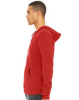 BELLA + CANVAS Unisex Sponge Fleece Full-Zip Hoodie Sweatshirt 3739