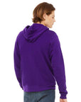 BELLA + CANVAS Unisex Sponge Fleece Full-Zip Hoodie Sweatshirt 3739