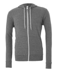BELLA + CANVAS Unisex Sponge Fleece Full-Zip Hoodie Sweatshirt 3739